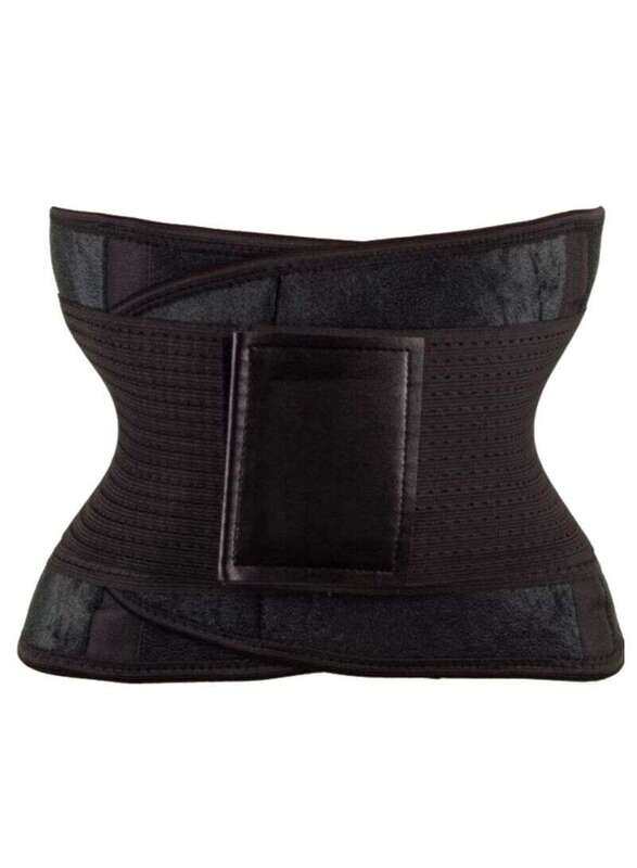 

Generic Thermal Abdominal Waist Support Belt, Black