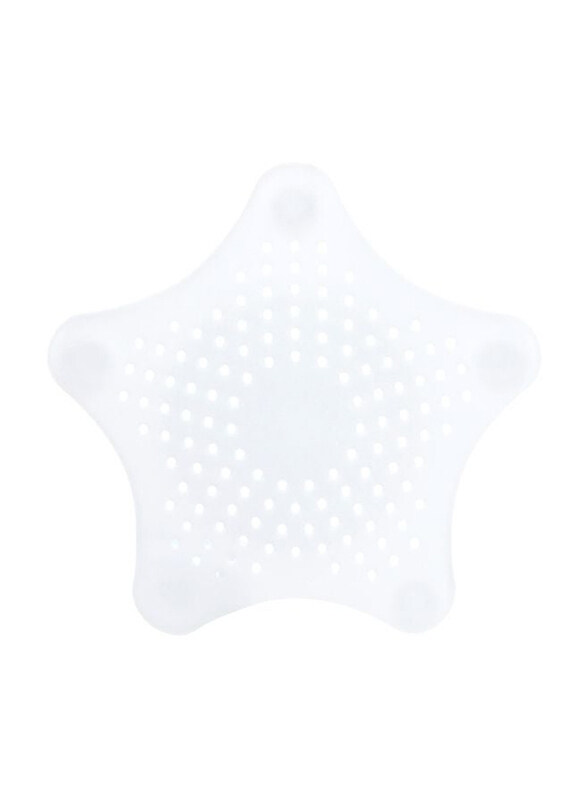 

Generic Star Shape Sink Strainer Filter, White