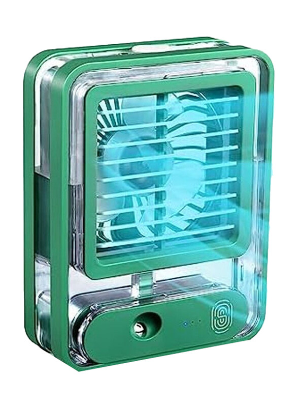 

Dubaigallery Rechargeable Air Cooler Fan, Green