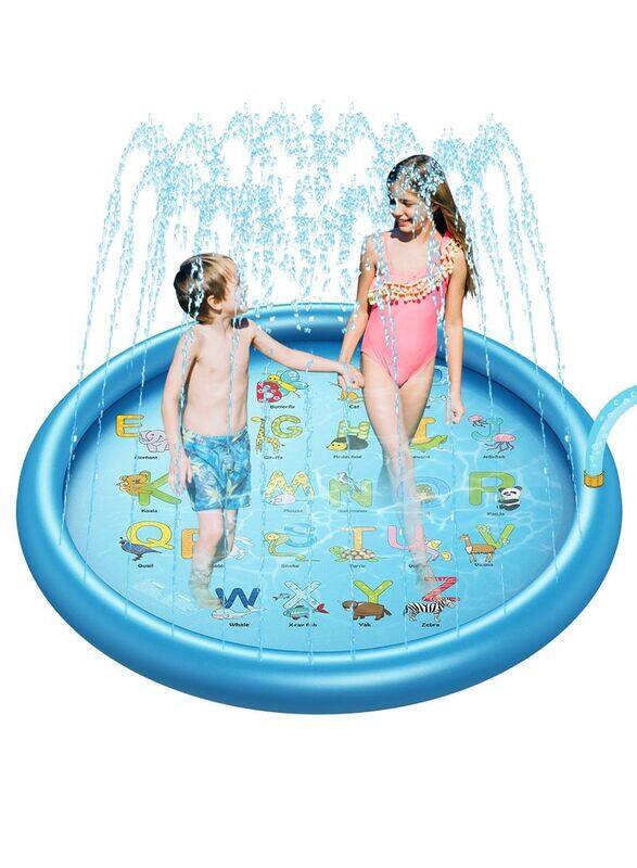 

Generic Water Inflatable Spray Mat Pool, Ages 3+, Multicolour