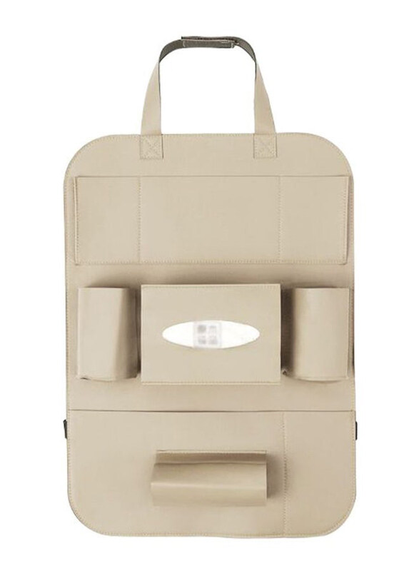 

Generic Back Seat Storage Organizer, Beige