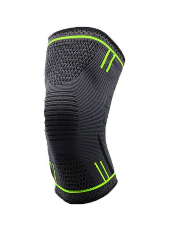 

Sapu Protective Sports Knee Pad, 27 x 17 x 15cm, Black/Green