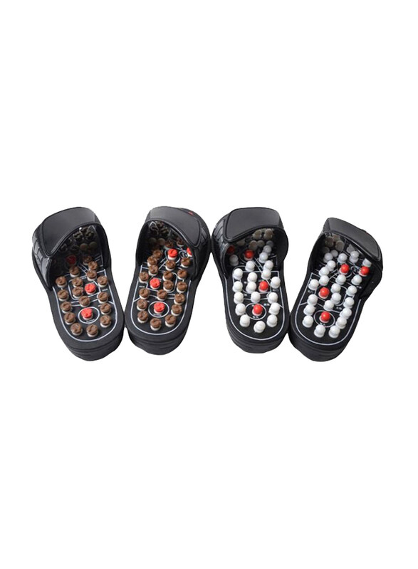 

Generic Magnetic Slippers Massager, Black, One Size