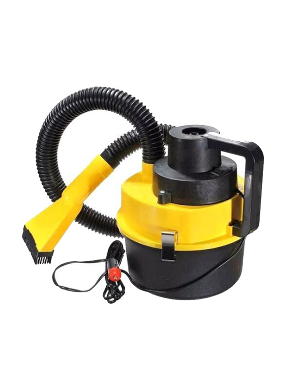 

Generic Car Wet & Dry Vacuum Cleaner, Yellow/Black