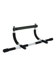 Upper Body Workout Bar, Silver/Black