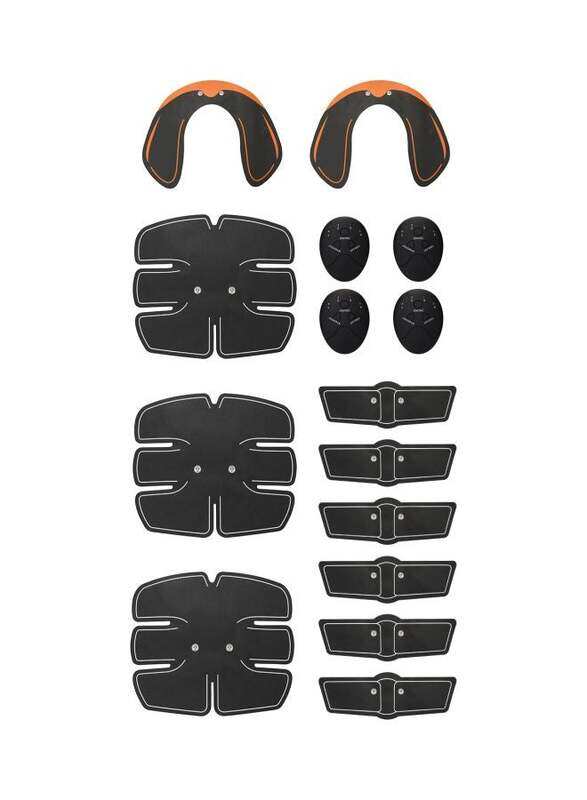 

Generic EMS Ultimate Muscle Stimulator Training Gear Sticker, 15 Piece, Black