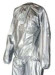 Slimming Sauna Suit, Small, Silver