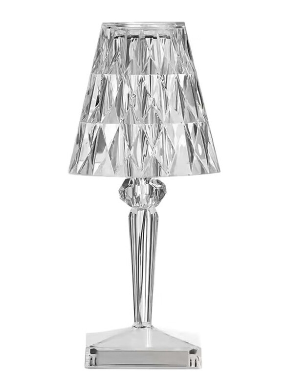 

Generic Touch Control Acrylic Diamond Table Lamp, Multicolour