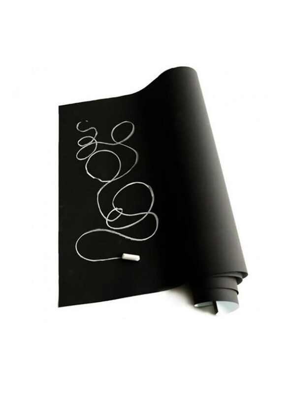 

Generic Chalk Board Wall Sticker, 100 x 45cm, Black
