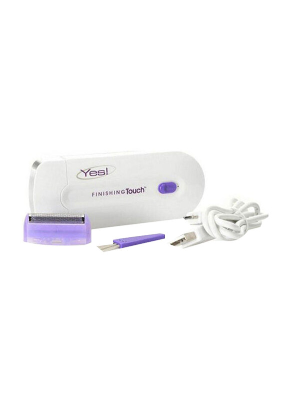 

Yes! Finishing Touch Lithium Ion Rechargeable Hair Removal, White, One Size