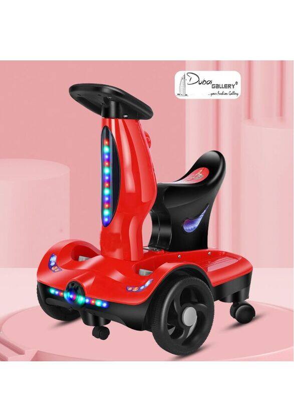 

Dubaigallery Dubai Gallery Rotating Electric Ride, Ages 3+, Red