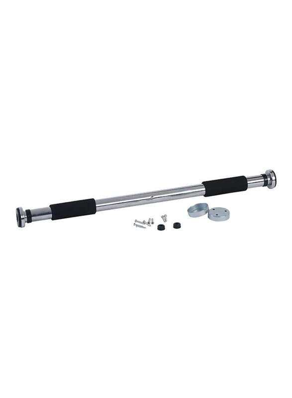 

Generic Door Way Gym Bar, Black/Silver