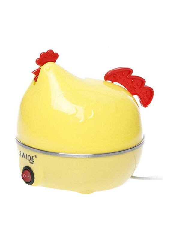 

Kitchen & Home Deals Portable Egg Cooker, 360W, Yellow/Red