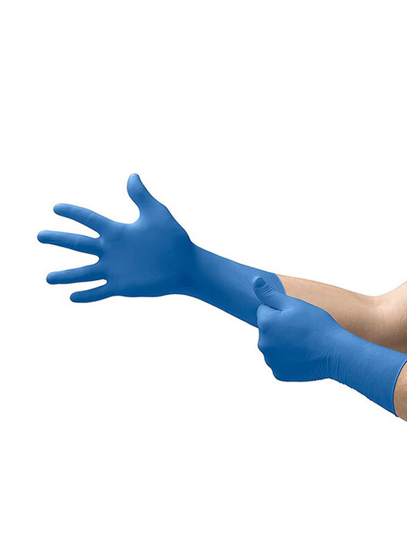 

Generic Disposable Nitrile Powder Free Glove, 100 Pieces, Blue