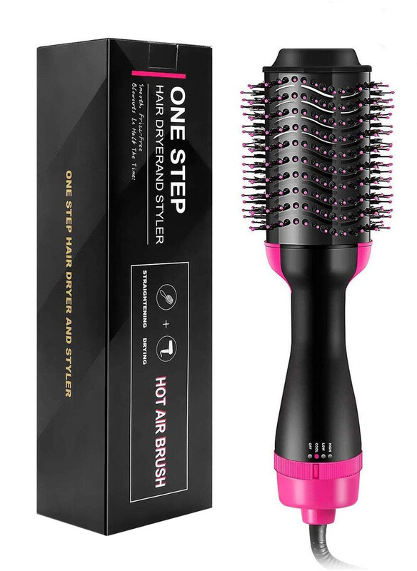 

One Step Hair Dryer & Volumizer, Black/Pink