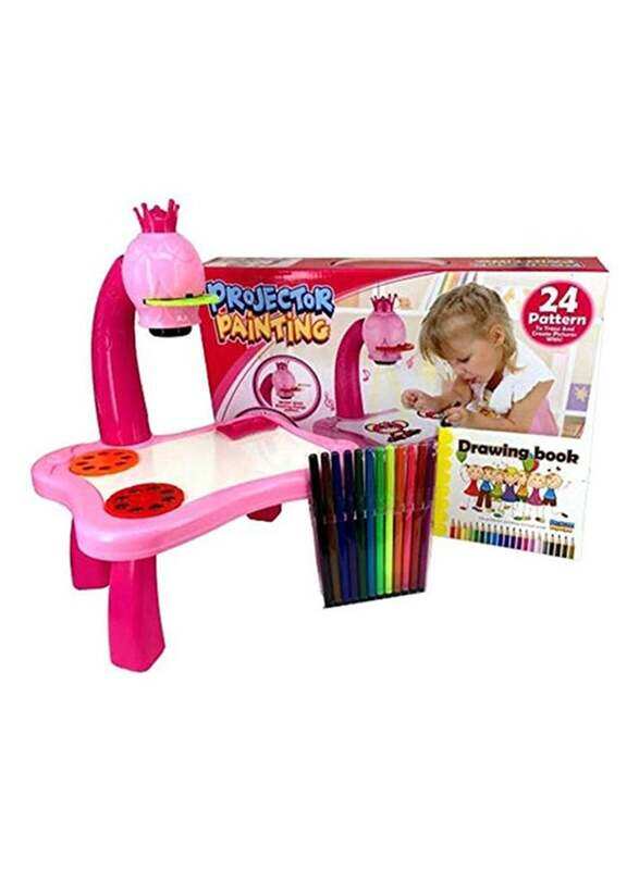 

Acme 24-Pattern Projector Painting Child Learning Desk, Ages 3+, Multicolour