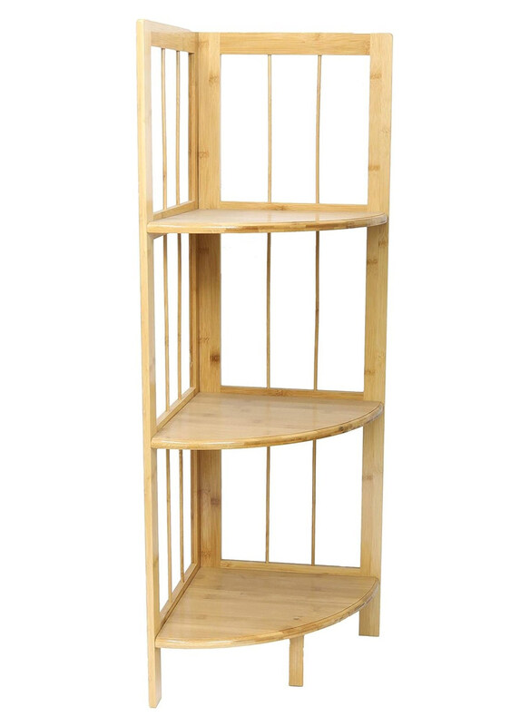 

DubaiGallery Bamboo Multifunctional Rack Storage Organizer, Brown