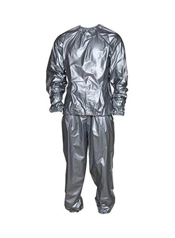 

Generic PVC Sauna Suit, XXL, B07MX9CWXS, Silver