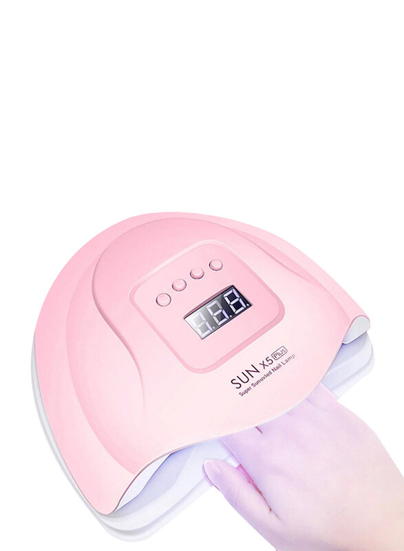 

Sun Nail Dryer UV Gel Nail Lamp 48W Gel Nail Polish LED UV Light Professional Nail Art Tools, Pink