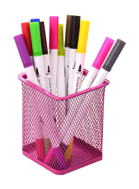 

Generic Metal Pencil Holder, Pink