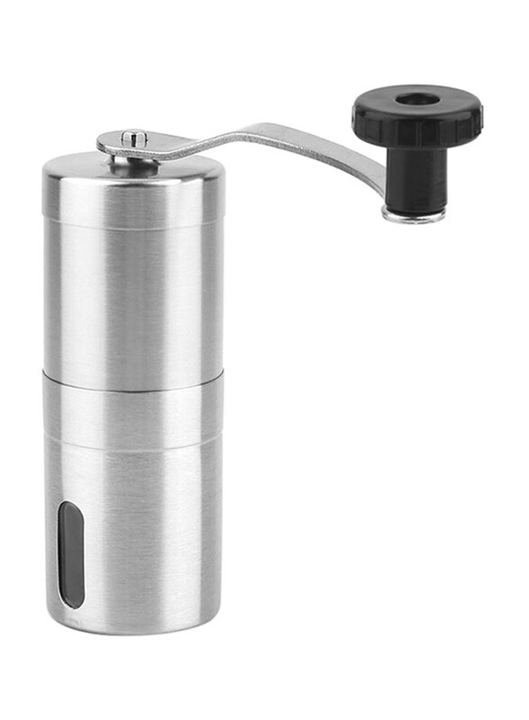 

Generic Coffee Bean Grinder, 12.5 x 5 x 5cm, Silver/Black