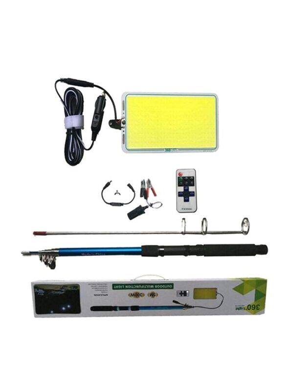 

Beauenty Outdoor Multifunction LED Fishing Light with Remote Control & Accessories, Multicolour