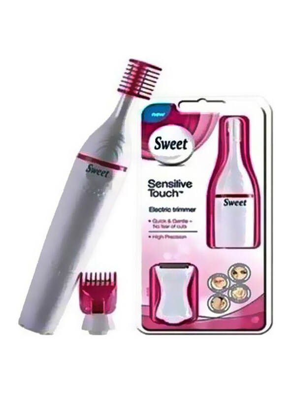 

Generic Sensitive Touch Hair Removal Epilator, White/Pink