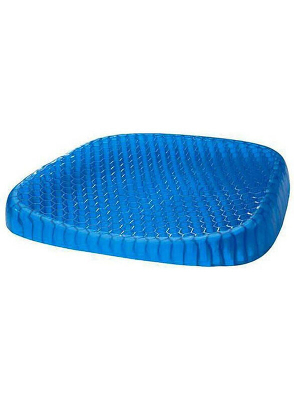 

Egg Sitter Home Office Seat Support Gel Cushion, Blue
