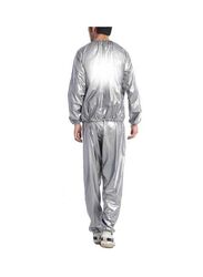 Sweating Sauna Suit, Medium, Silver