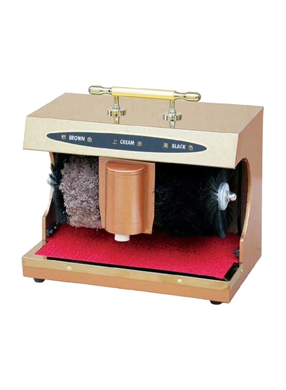 

Generic Shoe Shining Machine, Gold/Black/Grey, One Size