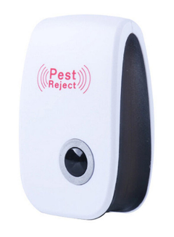 

Generic Ultrasonic Pest And Mosquito Killer, 5W, White/Black