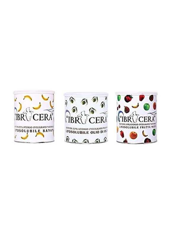 

IBR Cera Canned Wax for Body Hair Removal, 3 x 600ml