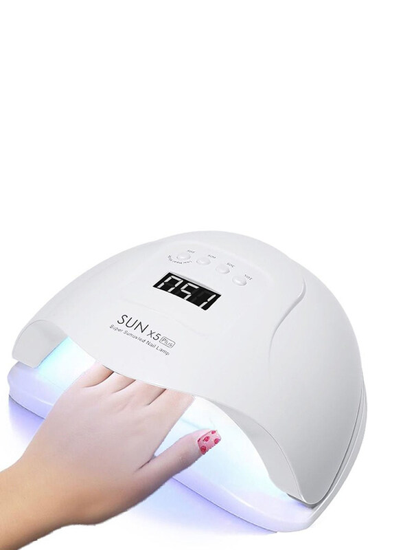 

Sun X5 Fast Drying 48W LED Automatically UV Nail Lamp, White