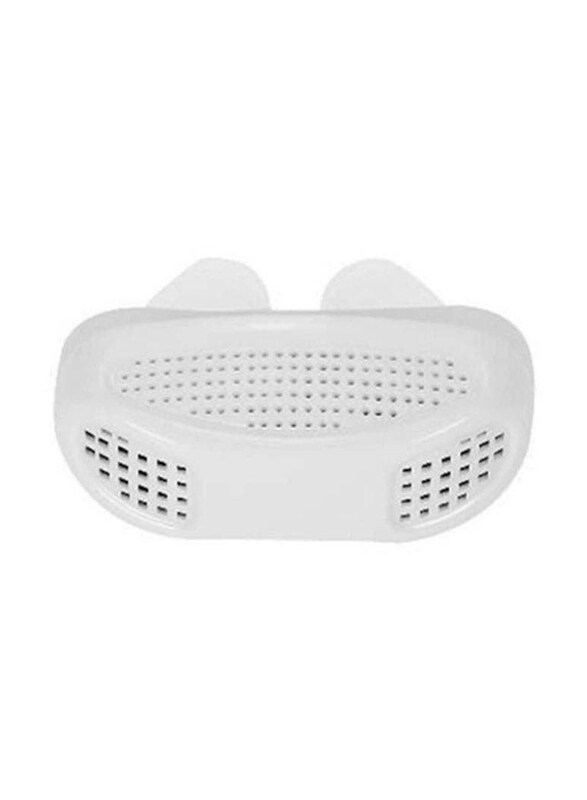 

Generic 2-in-1 Anti Snoring Mini Sleeping Guard, White