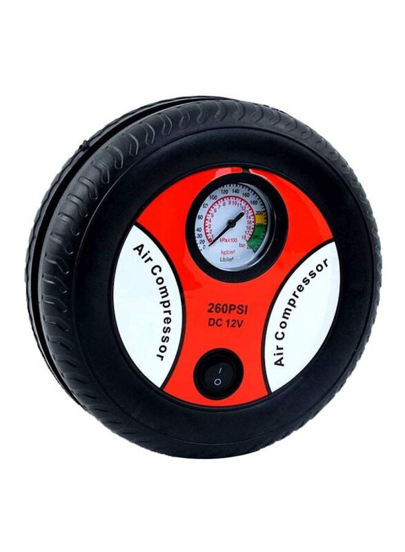 

Generic Portable Tyre Inflator, Black