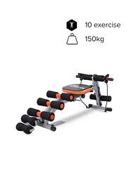 Six Pack Care Abdominal Training Machine, 104 x 35 x 89cm, Black