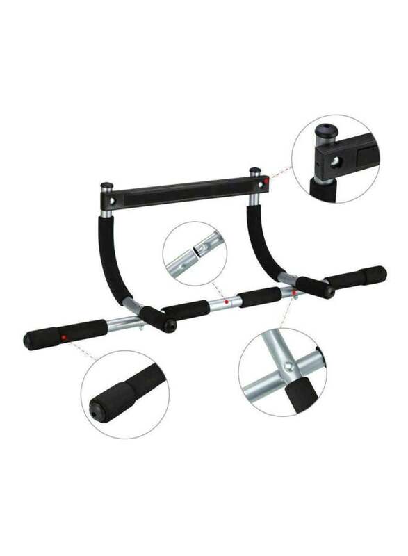 Iron Gym Total Upper Body Workout Pull-Up Bar, Black/Silver