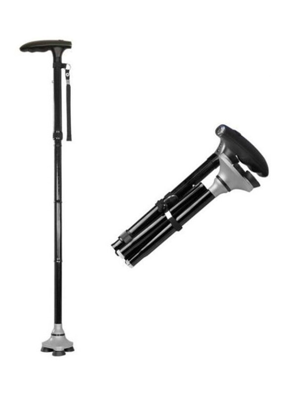 

Generic Sturdy Folding Cane, Black