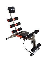 Six Pack Care Abdominal Machine, 104 x 35 x 89cm, Black/Orange