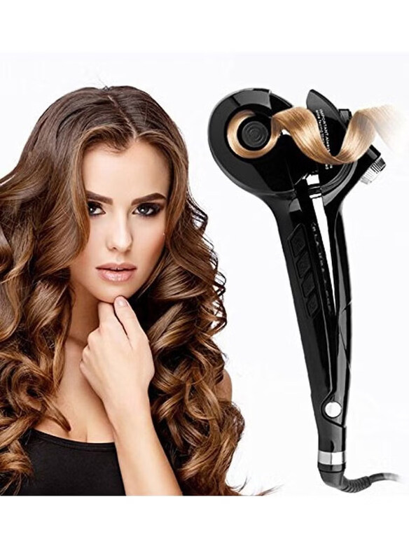 

Generic Professional Pro Perfect Hair Curler Roller, Black