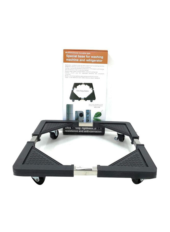

Artc Heavy Duty Washing Machine and Refrigerator Adjustable Stand, DX0035, Black