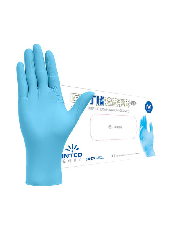 

Generic Disposable Nitrile Protective Glove, 100 Pieces, Blue