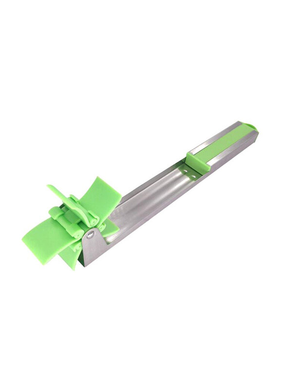 

Generic Windmill Watermelon Slicer, Silver/Green