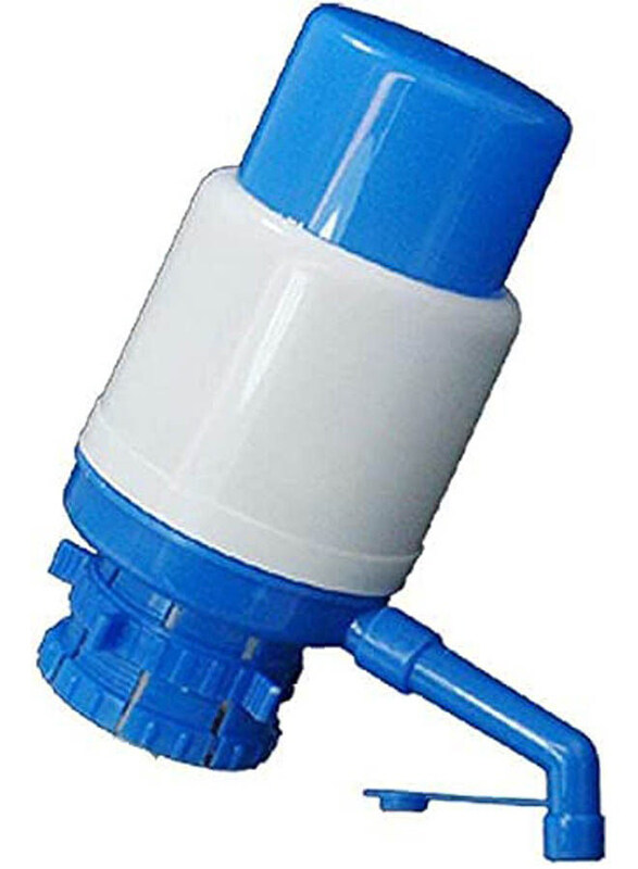 

Generic Bottled Drinking Water Hand Press Manual Pump Dispenser, Blue