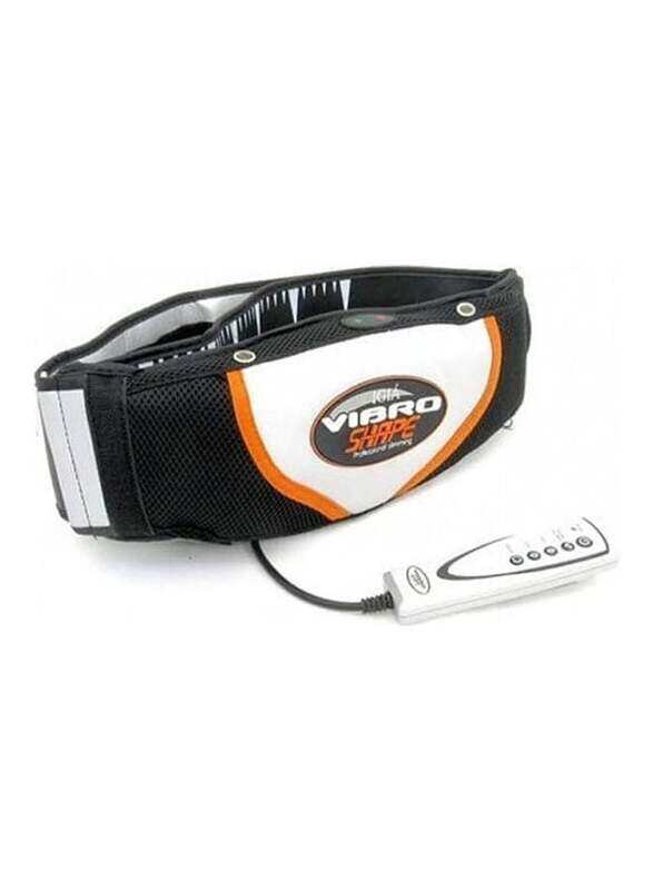 

Generic Vibro Shape Slimming Belly Fats Burn Massage Vibrating Belt, One Size, Black