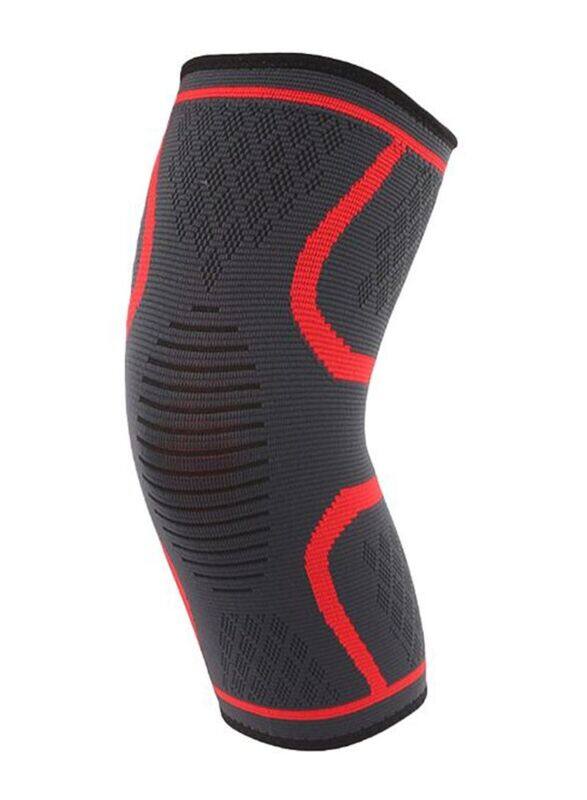 

Generic Heavy Duty Work Safe Gel Cushion Knee Pad, Medium, Black/Red