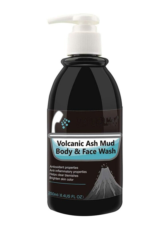 

DubaiGallery Volcanic Mud Shower Moisturizing Skin Whitening Body Wash, 250ml