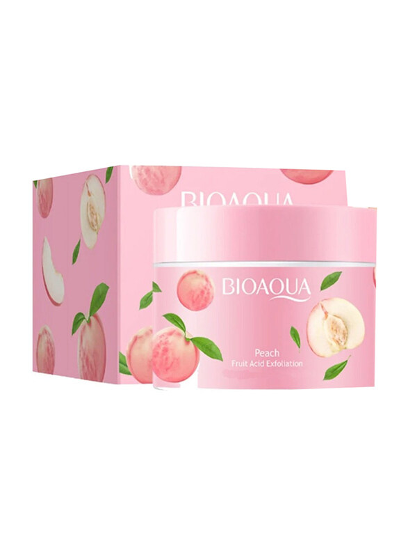 

Bioaqua Peach Extract Fruit Acid Exfoliation Face Scrub Moisturizing Cream, 140gm