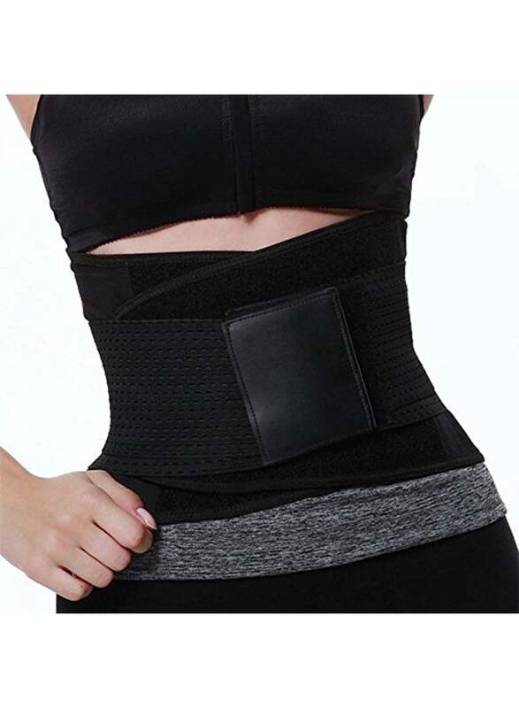 Body Shaper Elastic Waist Trimmer, Black