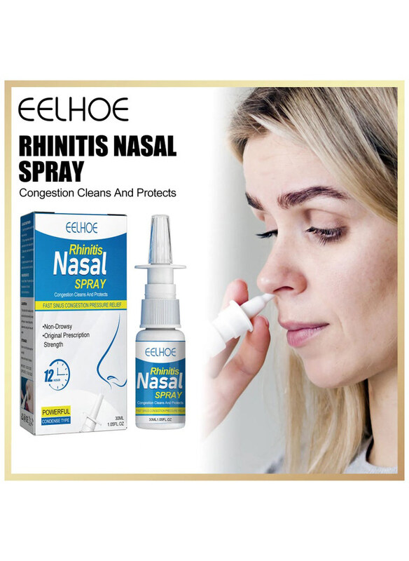 

Eelhoe Rhinitis Sinusitis Nose Care Nasal Spray, 30ml